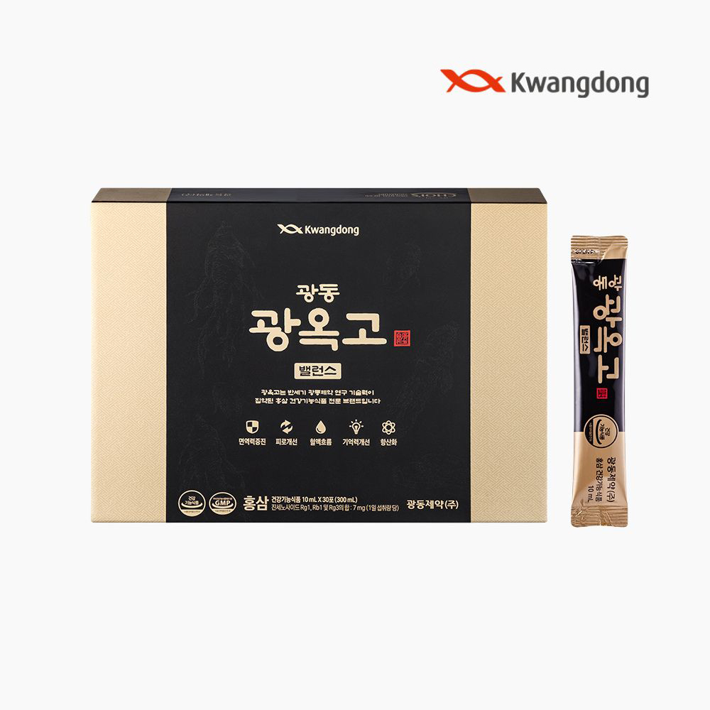 광동 광옥고 밸런스 30일분(홍삼), 3개