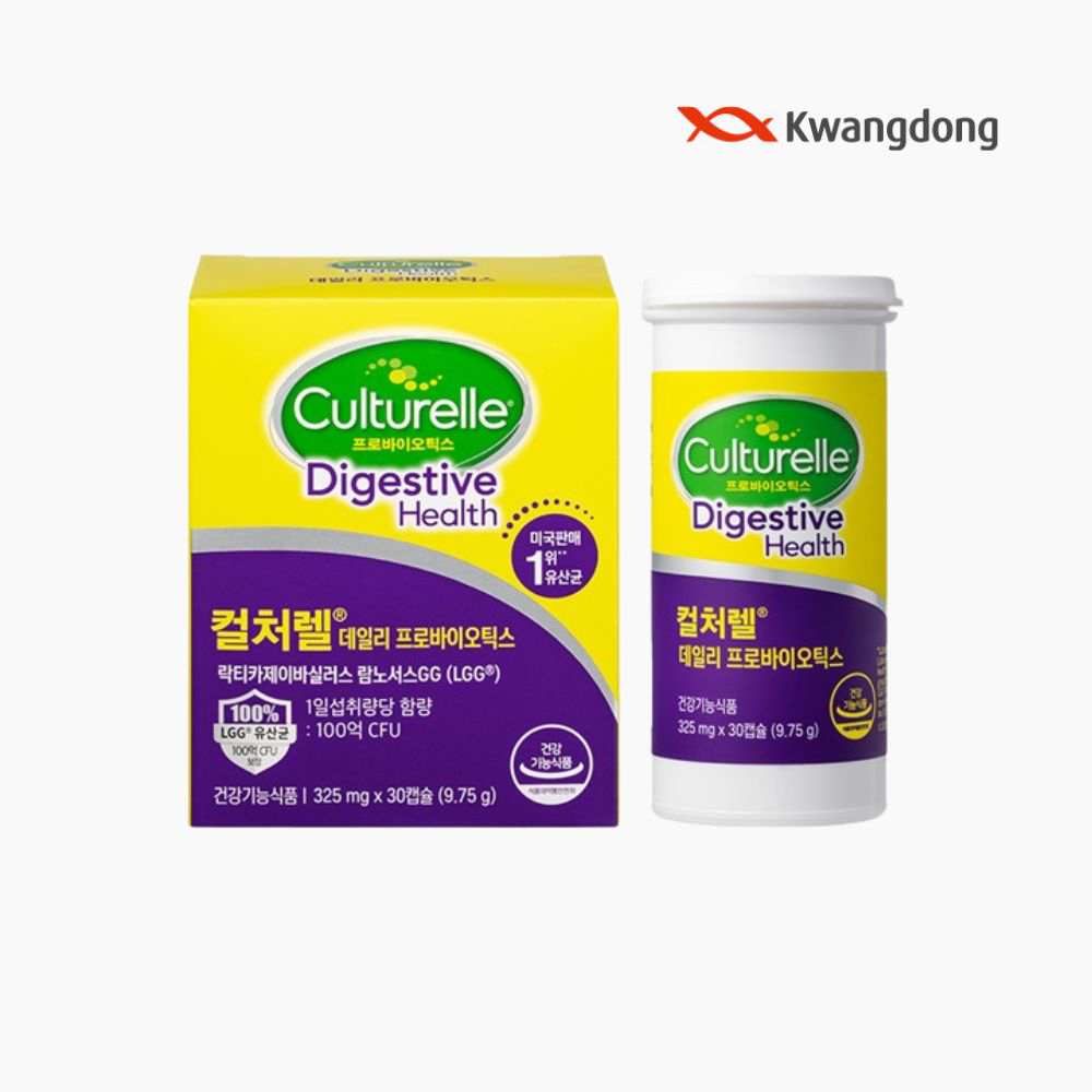 컬처렐 데일리 프로바이오틱스 30일분, 3개