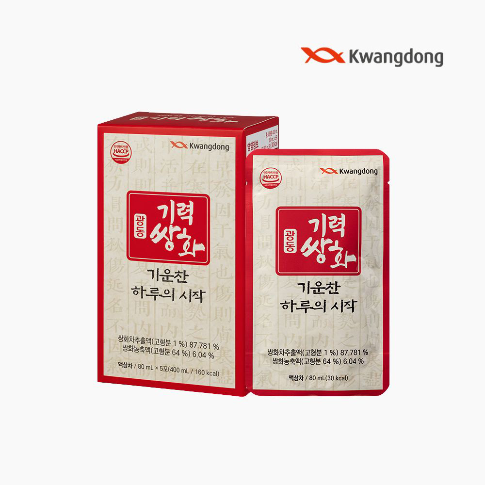광동 기력쌍화 5일분, 3개